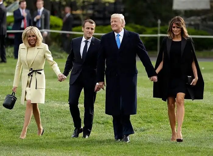 G7峰会成霸总现场?特朗普紧握她的手,耳语不断!小丽姐淡定回应(组图) - 11