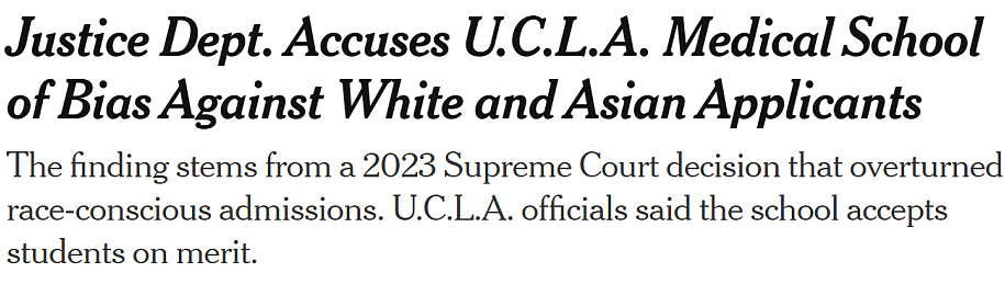 UCLA招生“黑幕”，亚裔被放在最不优先录取族裔（组图） - 2