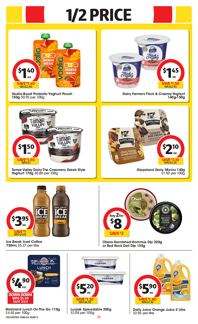 本周最新！澳洲各大超商特价商品一网打尽，大批好物骨折破半价！Woolworths、Coles、Aldi（组图） - 29