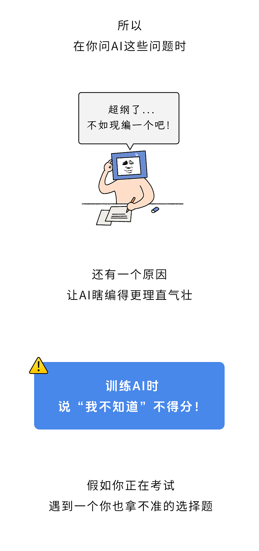 为什么AI宁可瞎编,死都不愿意说“不知道”?(组图) - 8