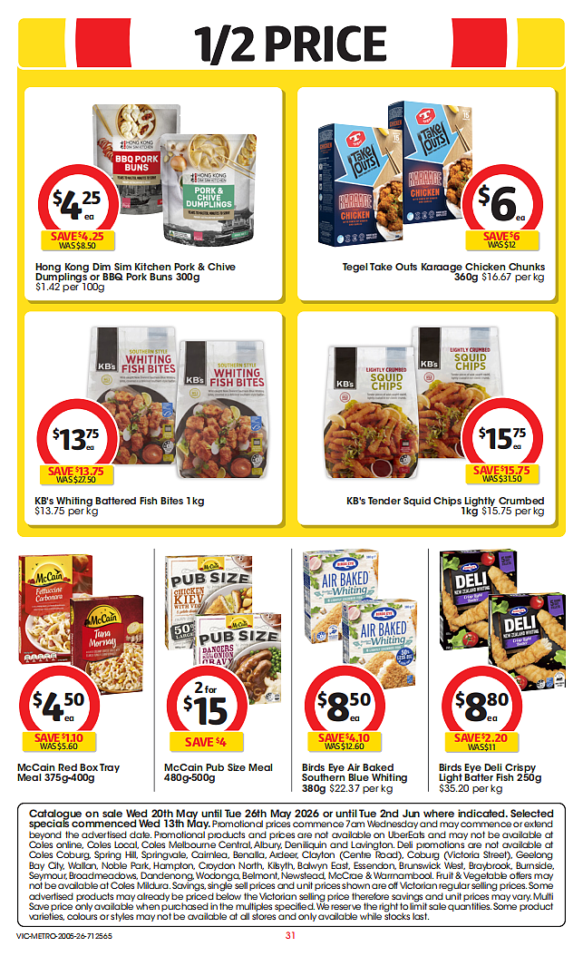本周最新!澳洲各大超商特价商品一网打尽,大批好物骨折破半价!Woolworths、Coles、Costco、Aldi(组图) - 31