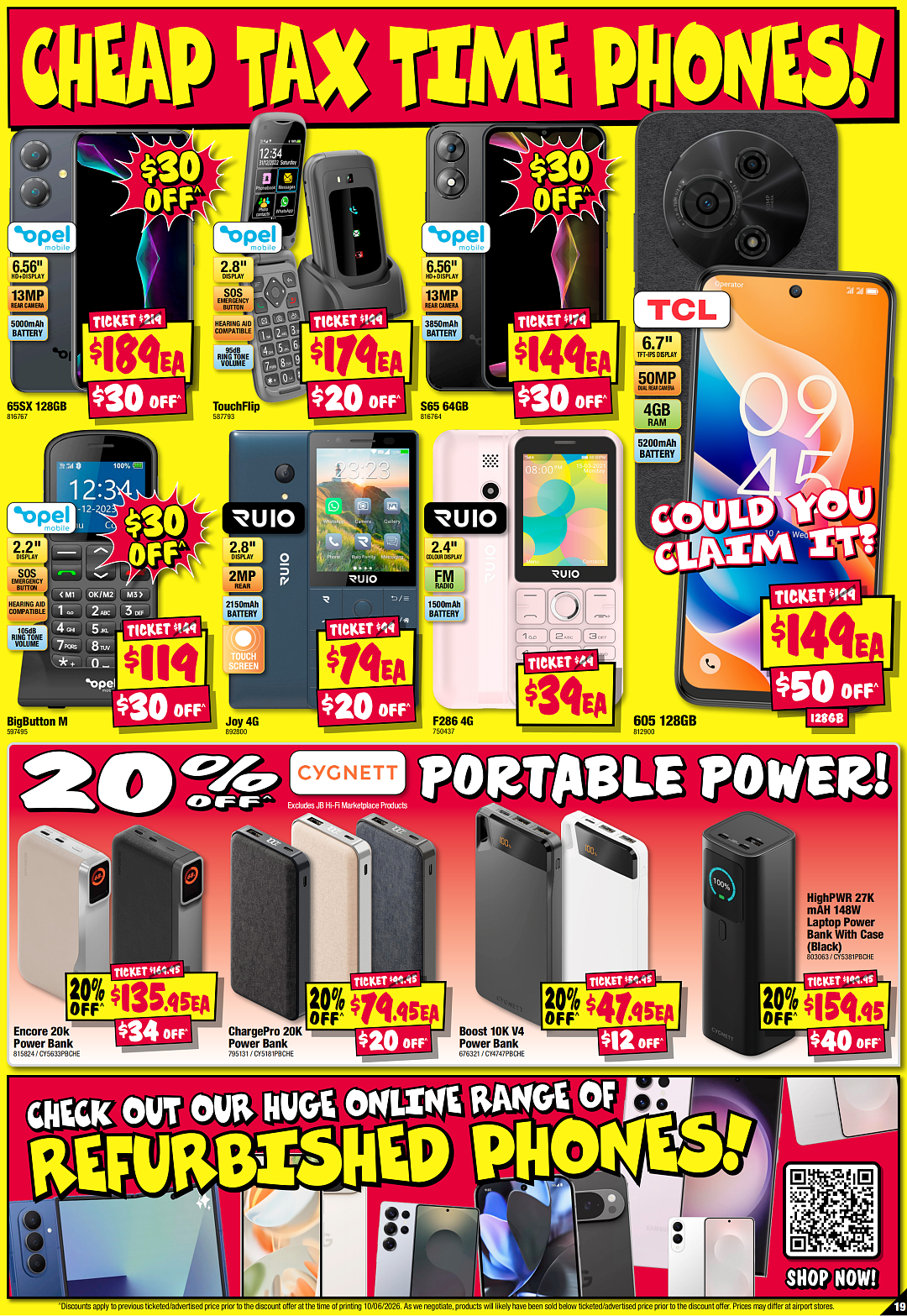来了！【JB Hi-Fi】财年末 优惠目录 放出 - 19