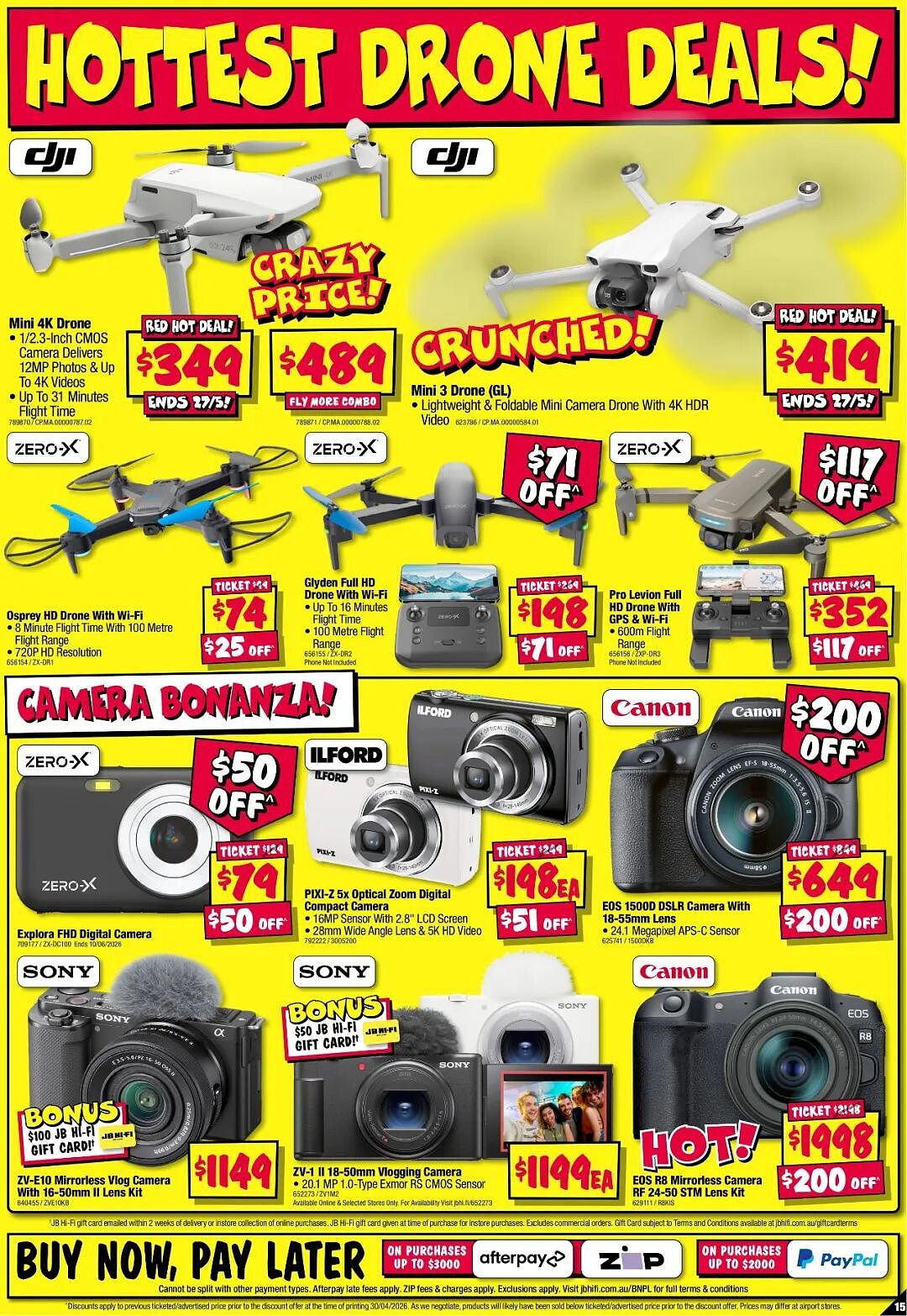 【JB Hi-Fi】财年末专区放出 - 24