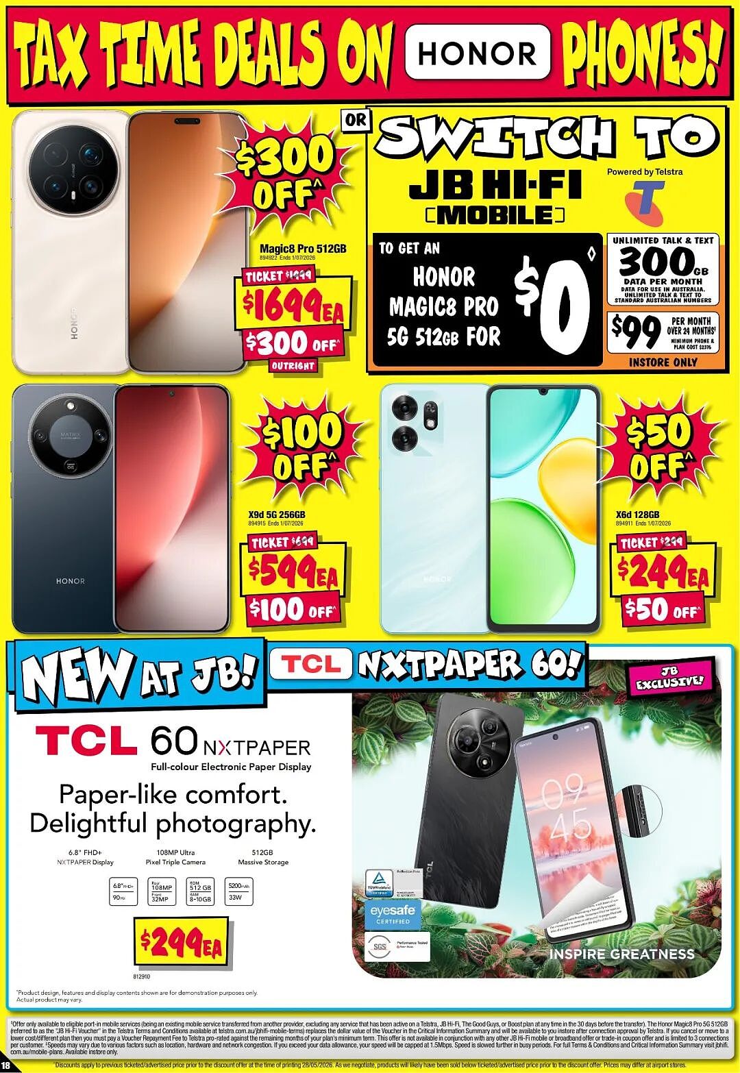 认错退钱！【JB Hi-Fi】首期财年末 优惠目录 - 18