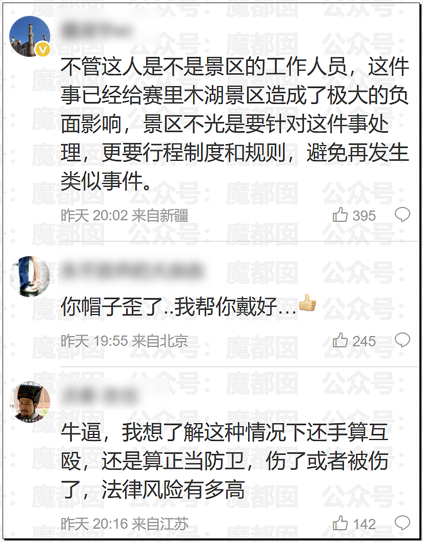 新疆赛里木湖景区曝围殴事件!7名工作人员殴打司机,视频曝光引热议(组图) - 21