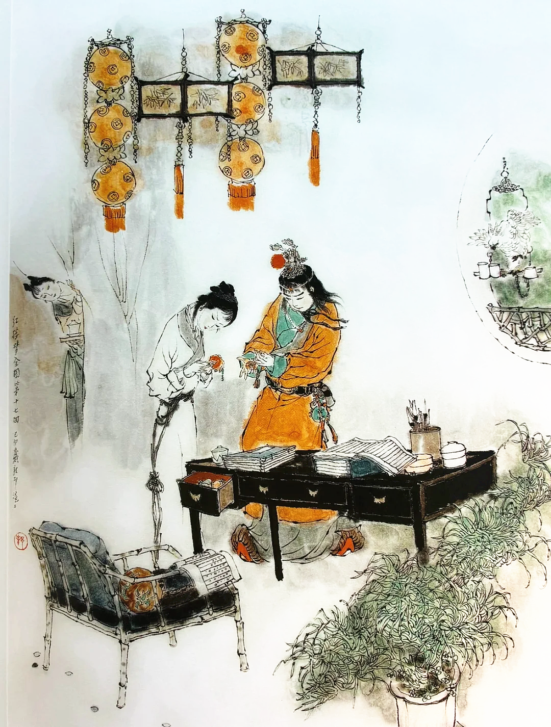 他画了一辈子《红楼梦》,右眼失明,越画越怕(组图) - 8