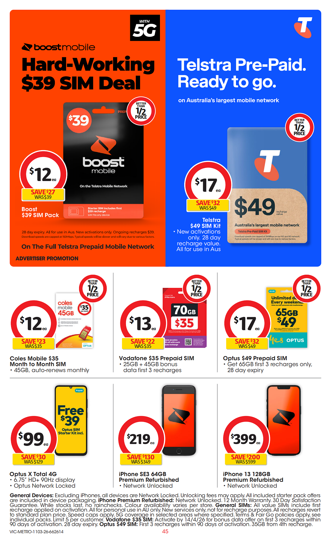 本周最新!澳洲各大超商特价商品一网打尽,大批好物骨折破半价!Woolworths、Coles、Aldi、Umall…(组图) - 45