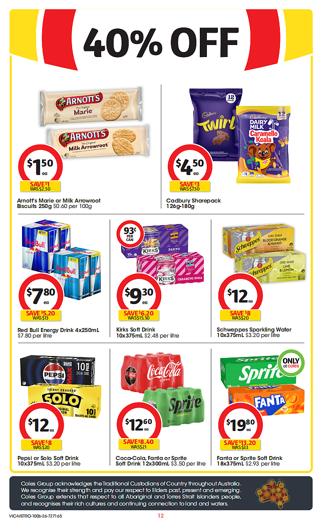 本周最新!澳洲各大超商特价商品一网打尽,大批好物骨折破半价!Woolworths、Coles、Costco(组图) - 12