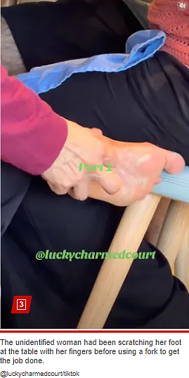 太恶心！美国邮轮女乘客竟用公用餐叉抠脚，视频疯传，邮轮公司终于回应了（组图） - 4
