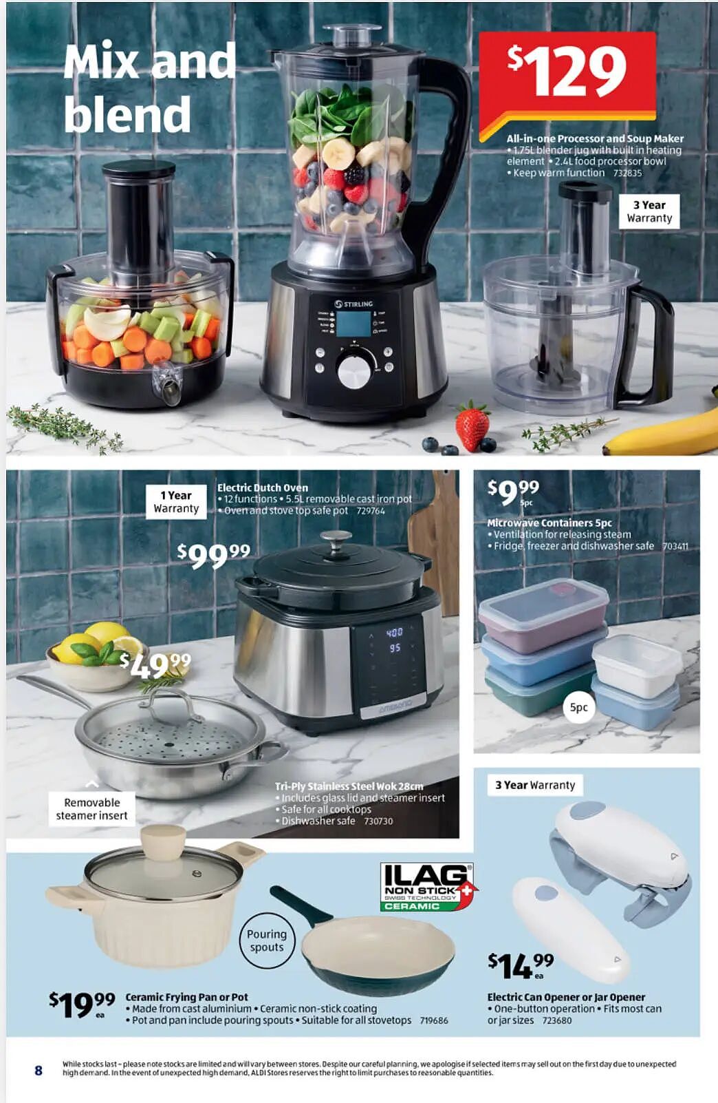 继续升级厨房!【Aldi】7月8日起 特价品 及 本期特价食品 - 7