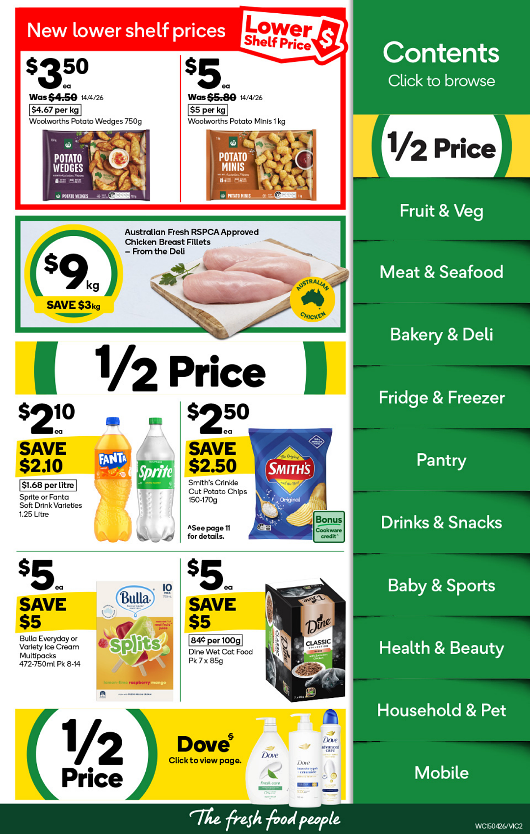 Woolworths 4月15日-4月21日打折,清洁、烧烤用品半价 - 3