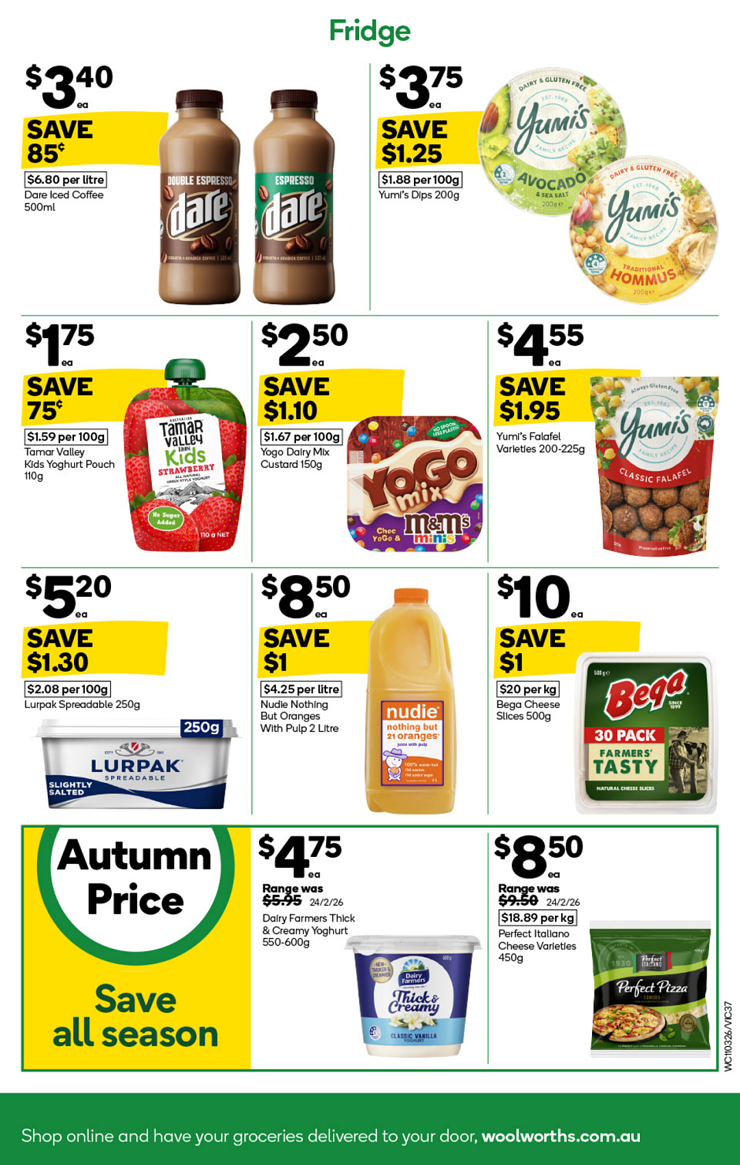 本周最新!澳洲各大超商特价商品一网打尽,大批好物骨折破半价!Woolworths、Coles、Aldi、Umall…(组图) - 87