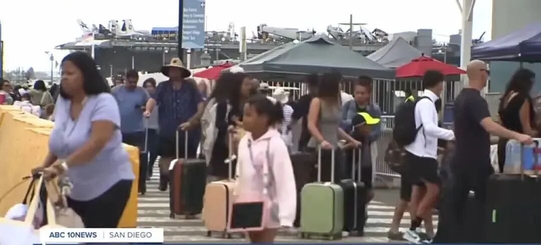 迪士尼邮轮惊魂：数千游客因炸弹威胁被困2小时，码头紧急封锁（组图） - 2