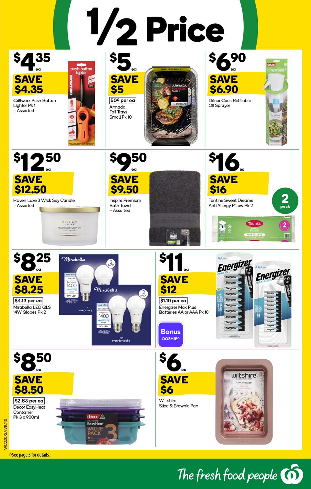 本周最新!澳洲各大超商特价商品一网打尽,大批好物骨折破半价!Woolworths、Coles、Aldi(组图) - 87