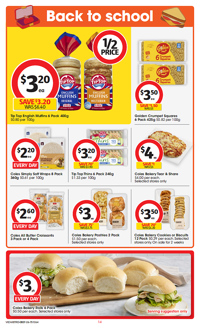 本周最新!澳洲各大超商特价商品一网打尽,大批好物骨折破半价!Woolworths、Coles、Aldi(组图) - 14