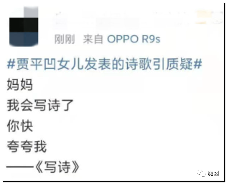 文坛巨匠贾平凹和女儿超美诗人贾浅浅被扒疑似大量抄袭(组图) - 117
