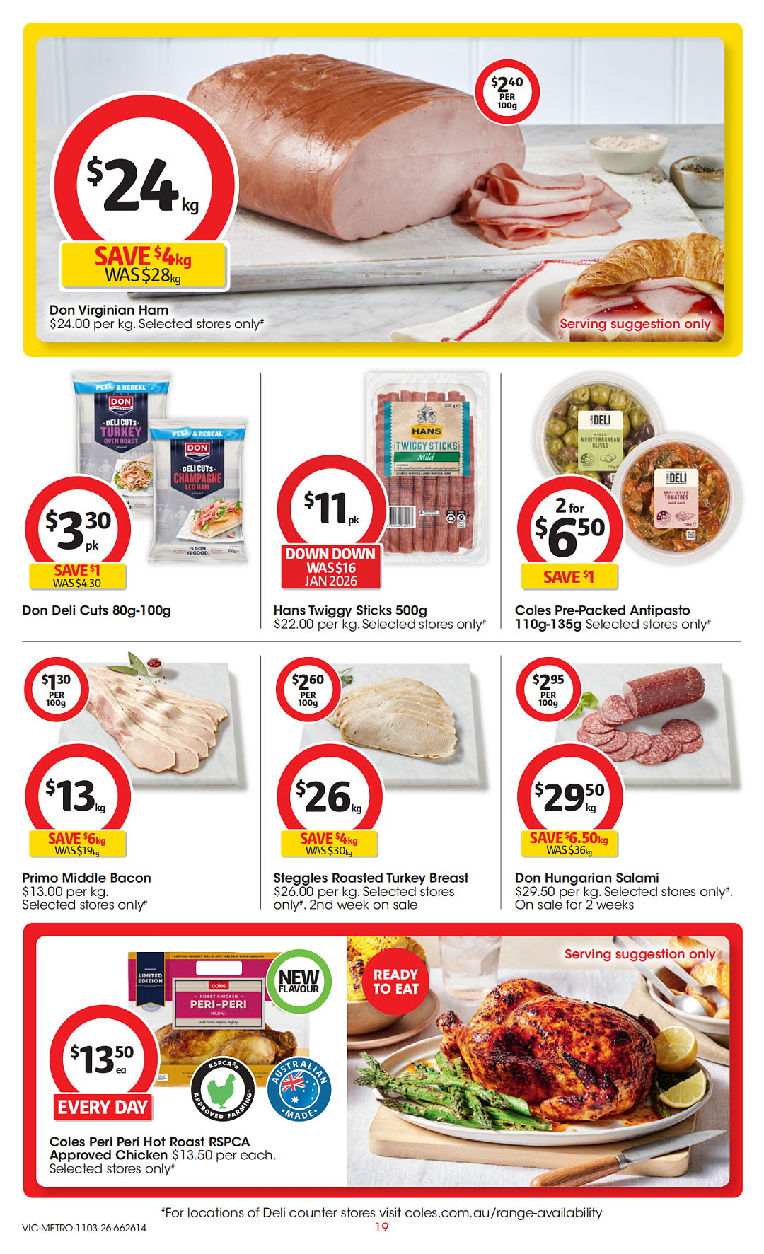 本周最新!澳洲各大超商特价商品一网打尽,大批好物骨折破半价!Woolworths、Coles、Aldi、Umall…(组图) - 19