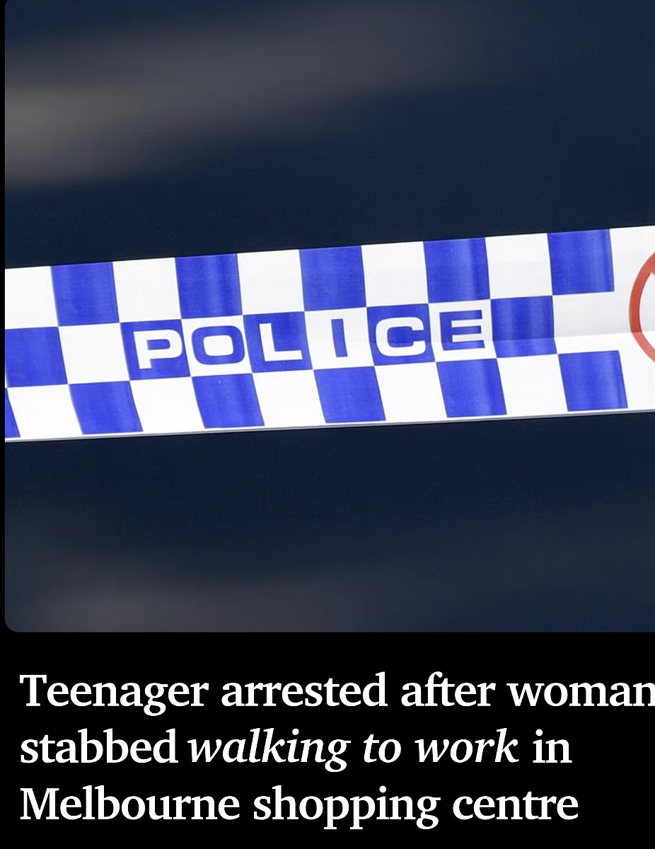 突发，墨东南商场大白天疑似随机袭击，25岁女子被刺后重伤送医 - 4