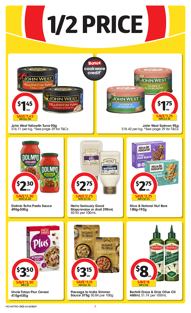 本周最新！澳洲各大超商特价目录，Woolworths、Coles、Costco（组图） - 58