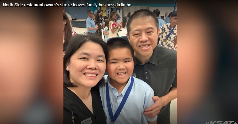 为照顾患病儿子,华人夫妻苦心经营餐馆;儿子毕业当天,丈夫突发脑出血瘫痪(组图) - 1