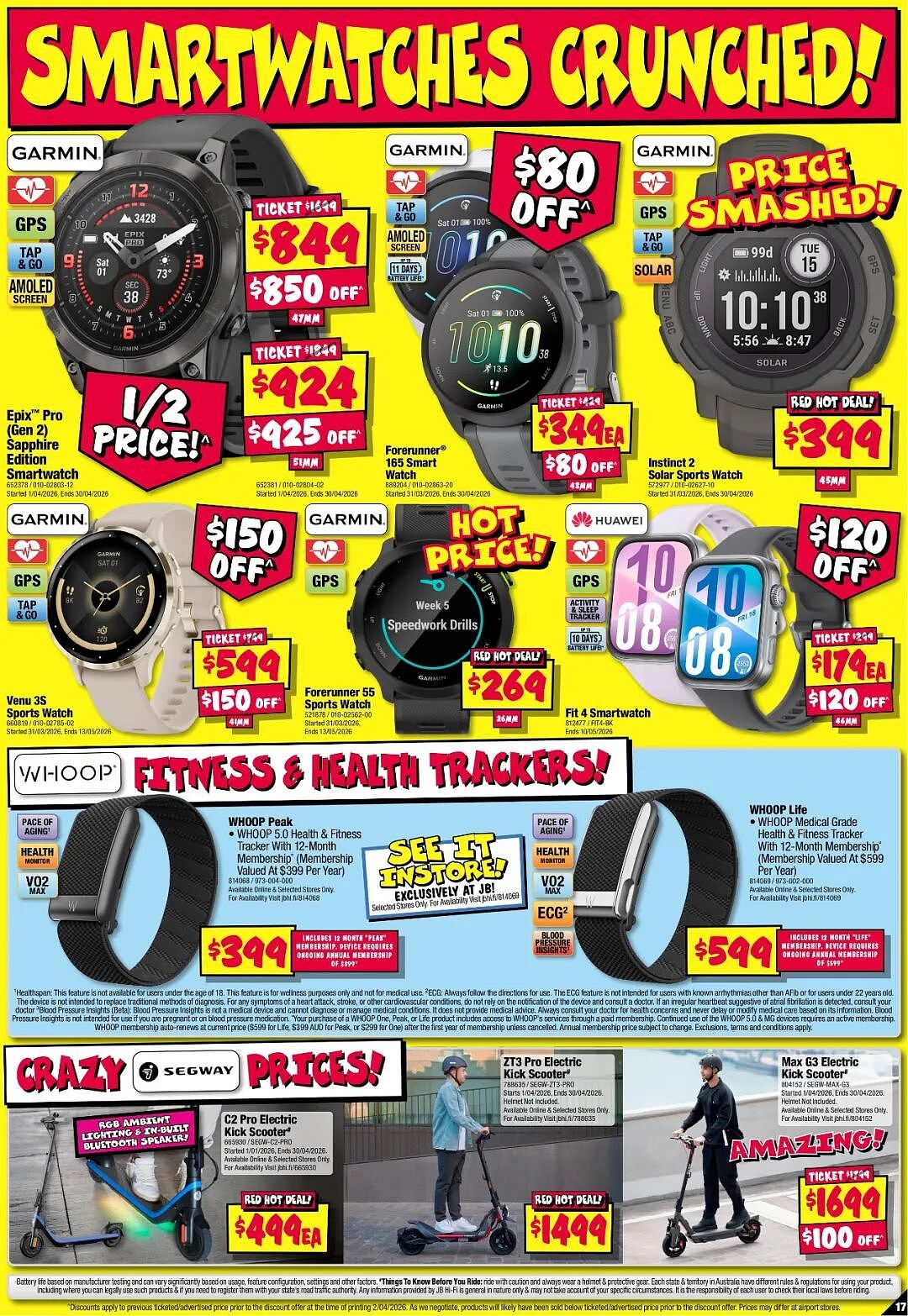来了!【JB Hi-Fi】限时4天 折上折(组图) - 18