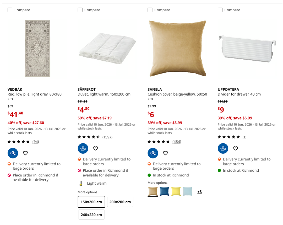 本周必Buy | IKEA、MUJI、Costco最新折扣 - 4