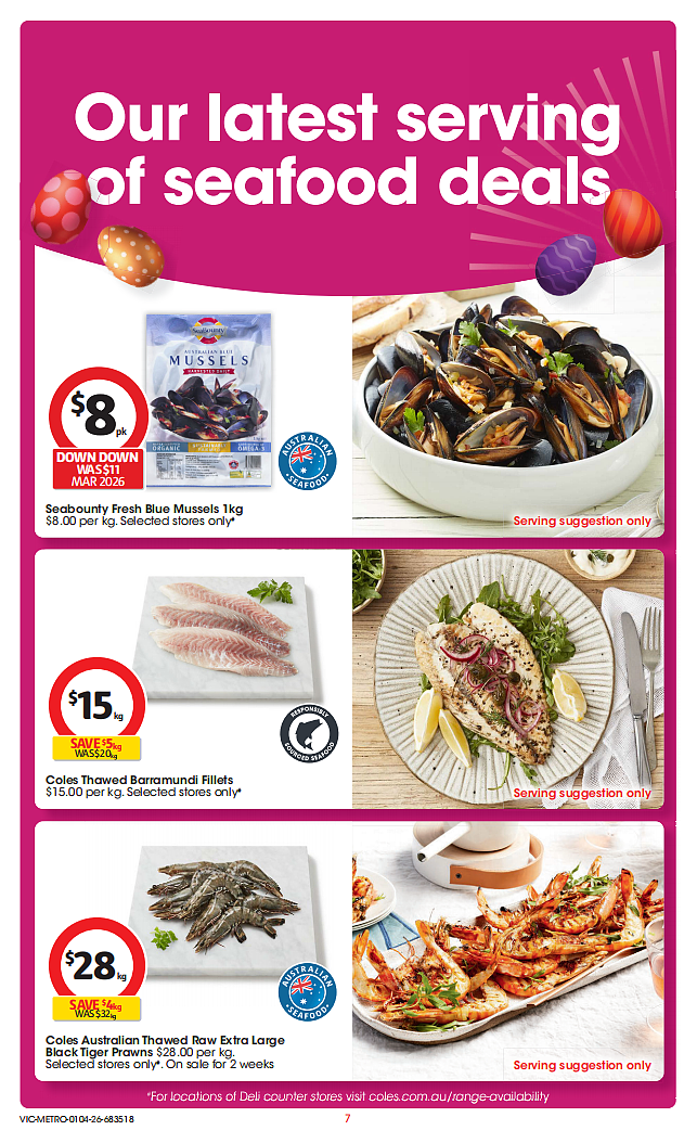 本周最新！澳洲各大超商折扣目录，Woolworths、Coles、Costco、优衣库...（组图） - 7