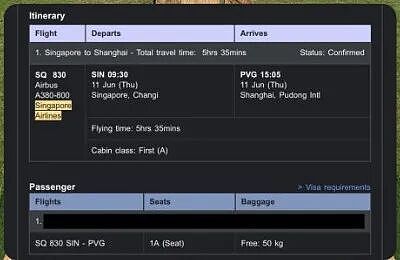 头等舱上海游遭遇母亲突然离世,新航这一举动看哭万千网友(组图) - 2