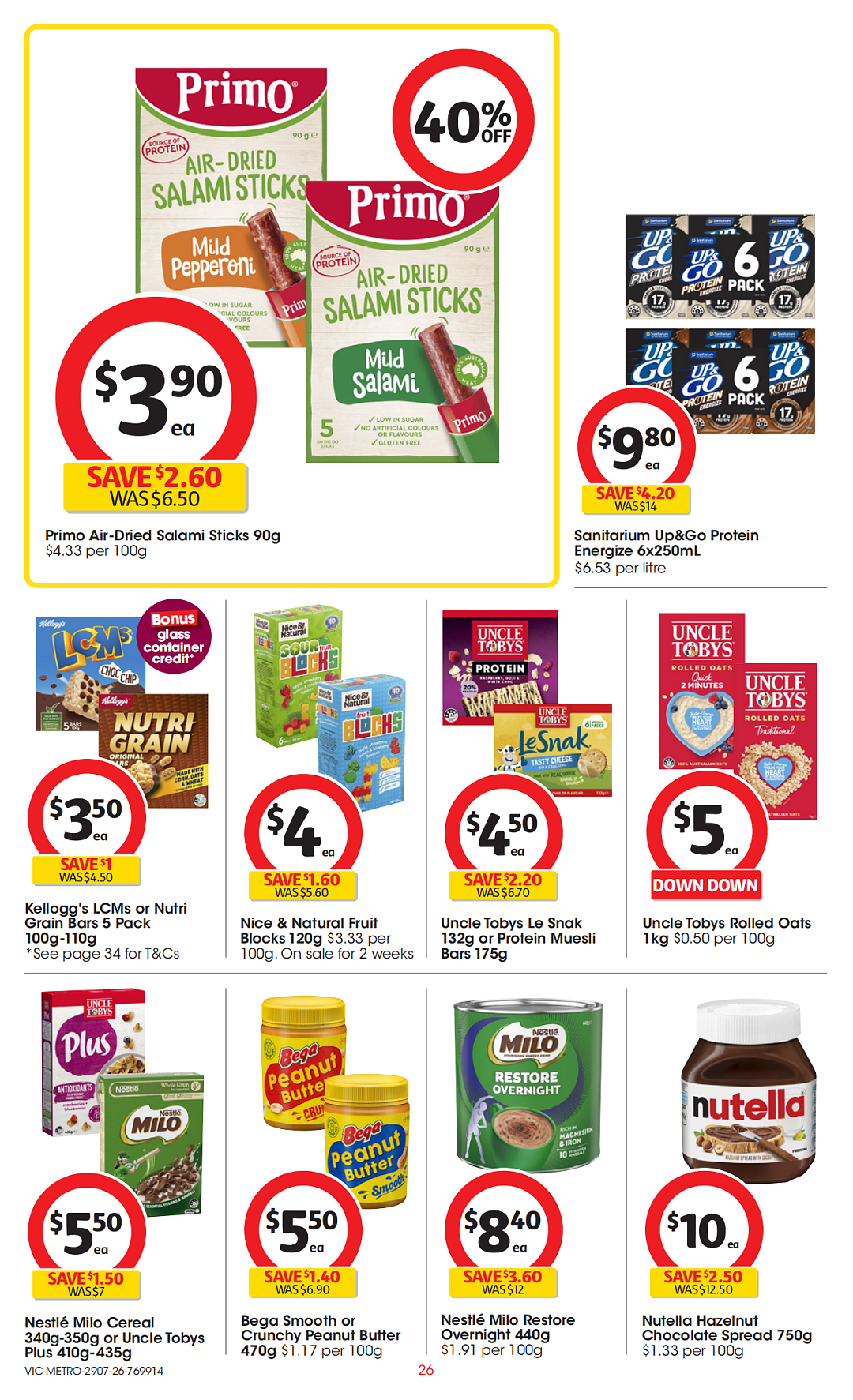 本周最新！澳洲各大超商特价商品一网打尽，大批好物骨折破半价！Woolworths、Coles、Aldi（组图） - 26
