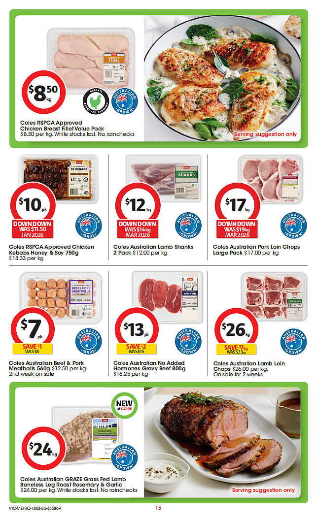 本周最新！澳洲各大超商特价目录，Woolworths、Coles、Costco（组图） - 69