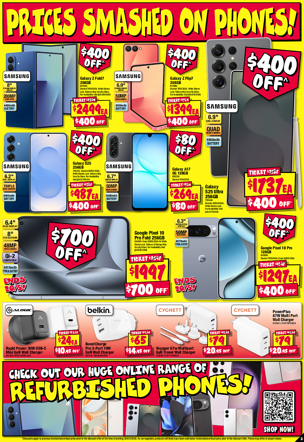 JB Hi-Fi最新折扣目录！三星Galaxy Z Flip7、Galaxy S25 Ultra立省$400 - 3