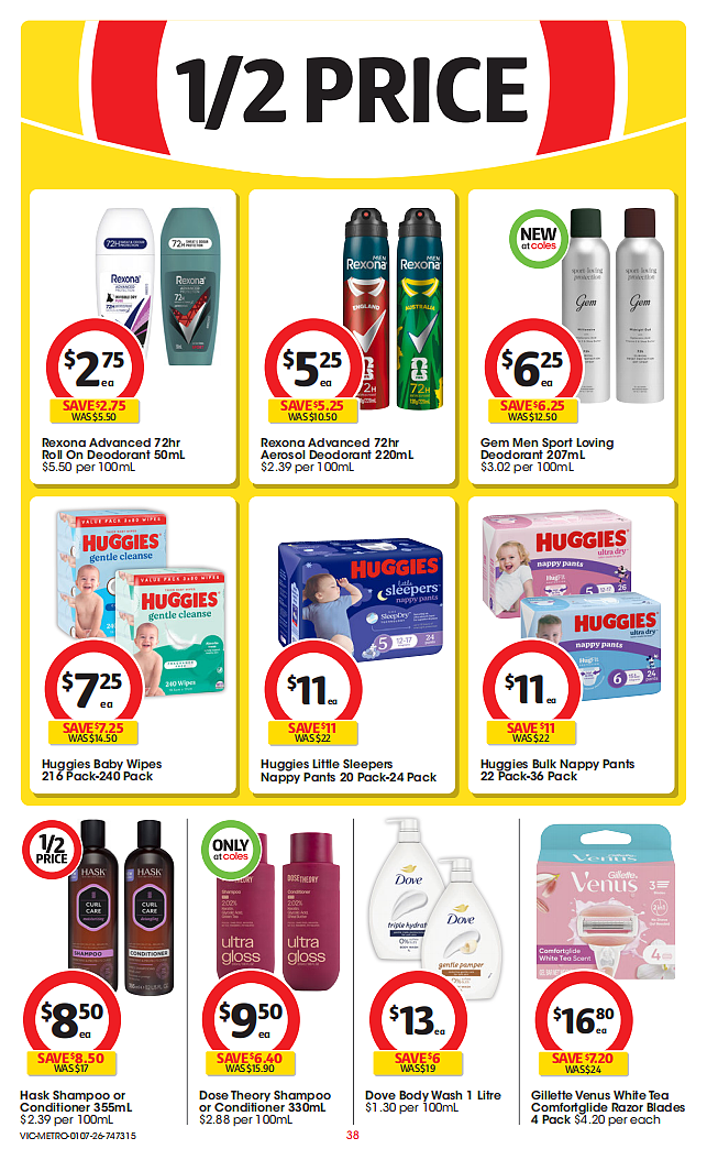 本周最新！澳洲各大超商特价商品一网打尽，大批好物骨折破半价！Woolworths、Coles、Aldi（组图） - 38