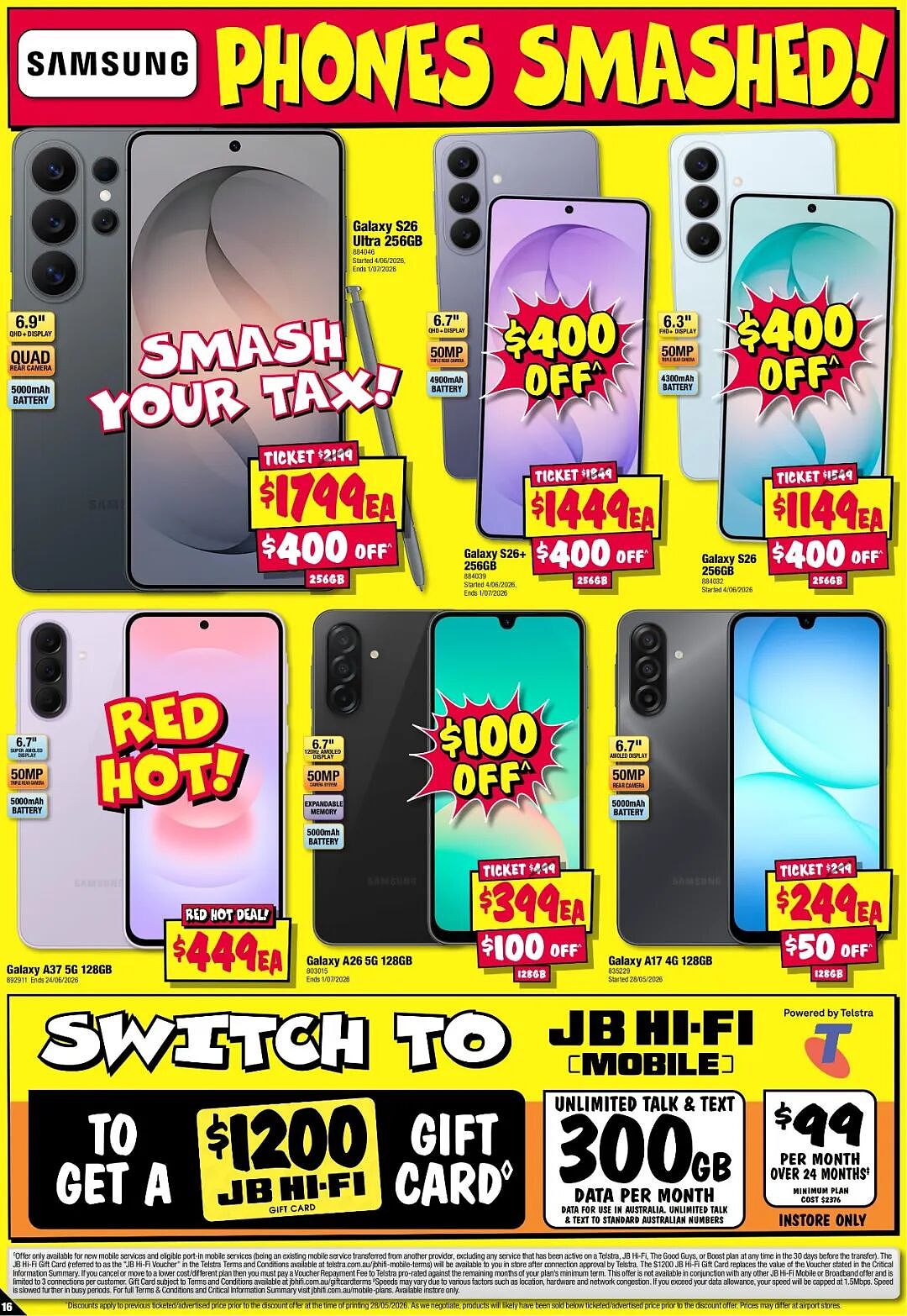 认错退钱！【JB Hi-Fi】首期财年末 优惠目录 - 16