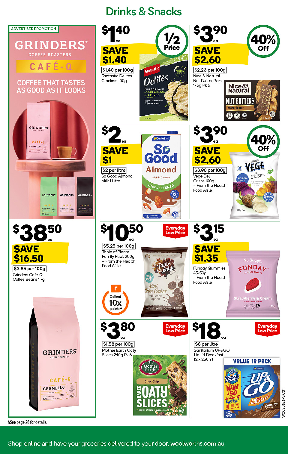 本周最新！澳洲各大超商特价商品一网打尽，大批好物骨折破半价！Woolworths、Coles、Aldi（组图） - 78