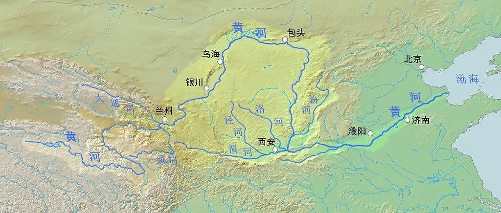 【历史】被黄河改变的命运：中国古代四条大河变迁史 - 4