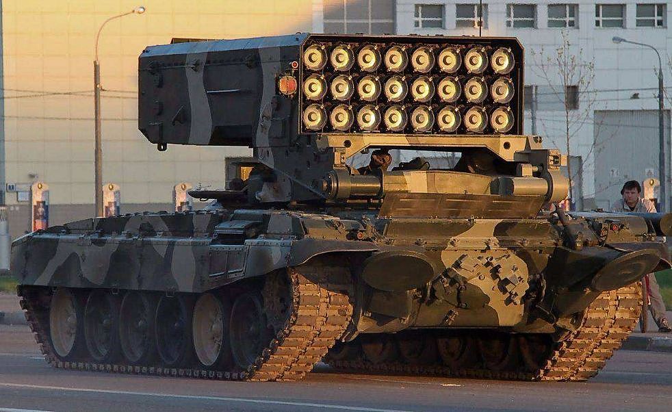 “喷火坦克”TOS-2将装备俄军，7秒可炸平一村庄｜军情晚报 - 14