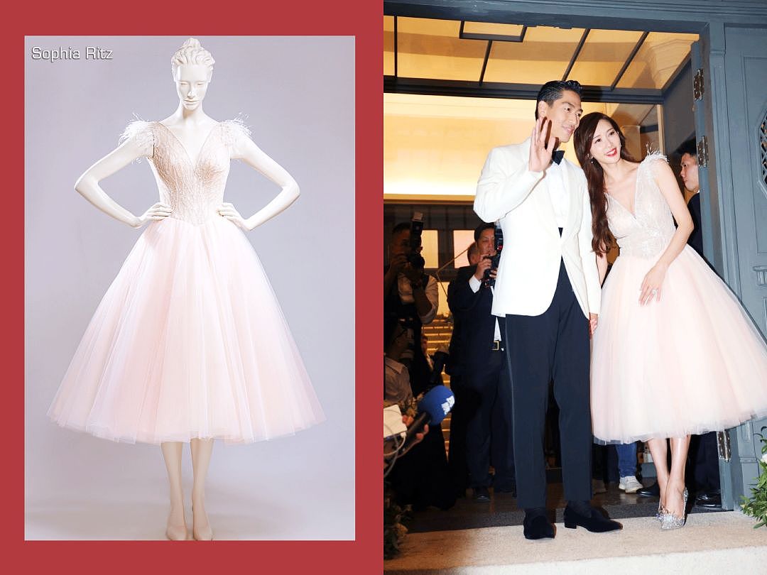 【时尚】2019最美新娘子们｜凡尔赛宫的婚宴，12套婚纱，8300个小时手工刺绣 - 43
