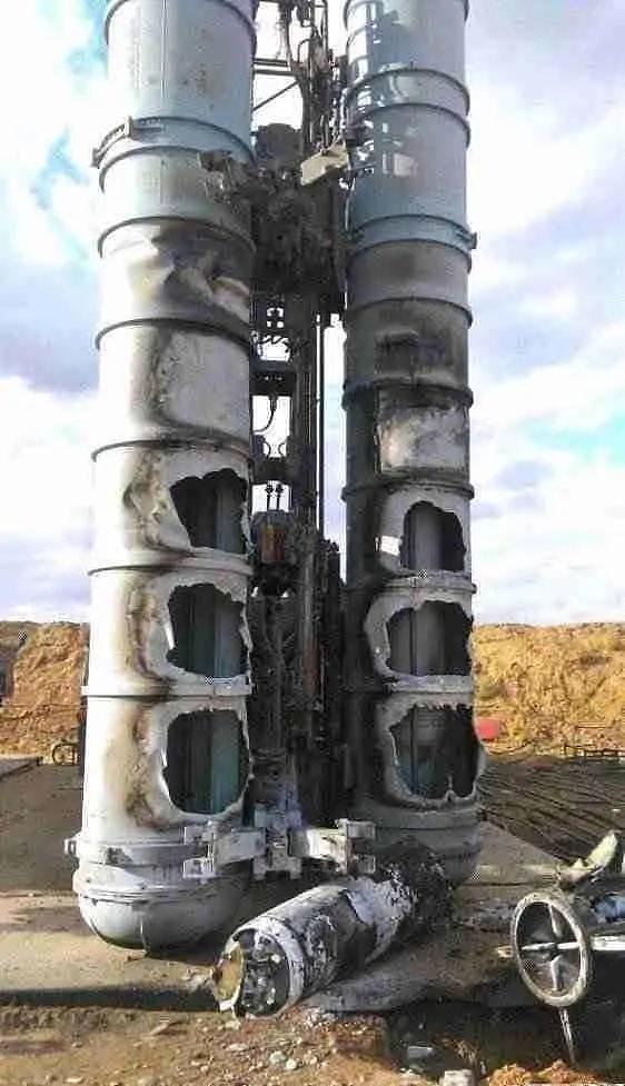 神话破裂？俄罗斯S400防空导弹发射失败，起火烧毁发射车