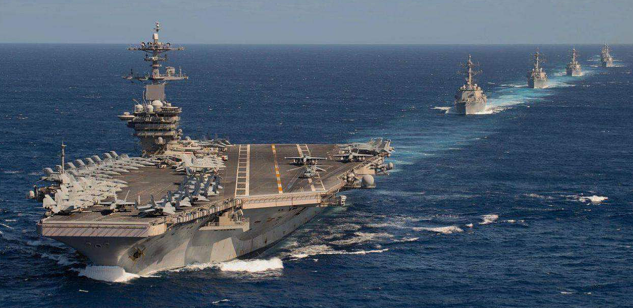 “尼米兹号航母”上一名士兵突然失踪，可能是美国攻打伊朗借口？