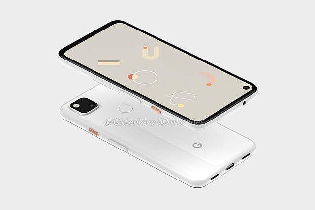 谷歌Pixel 4a渲染图曝光：系列首款打孔屏手机