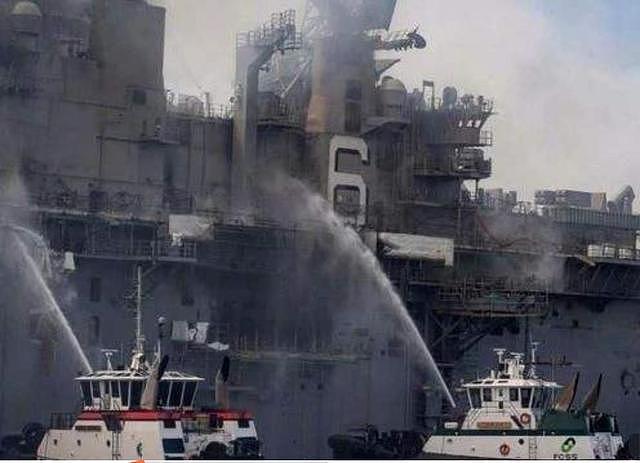 大火强军，小火怡情：美国航母10天内3次着火，打破了世界纪录