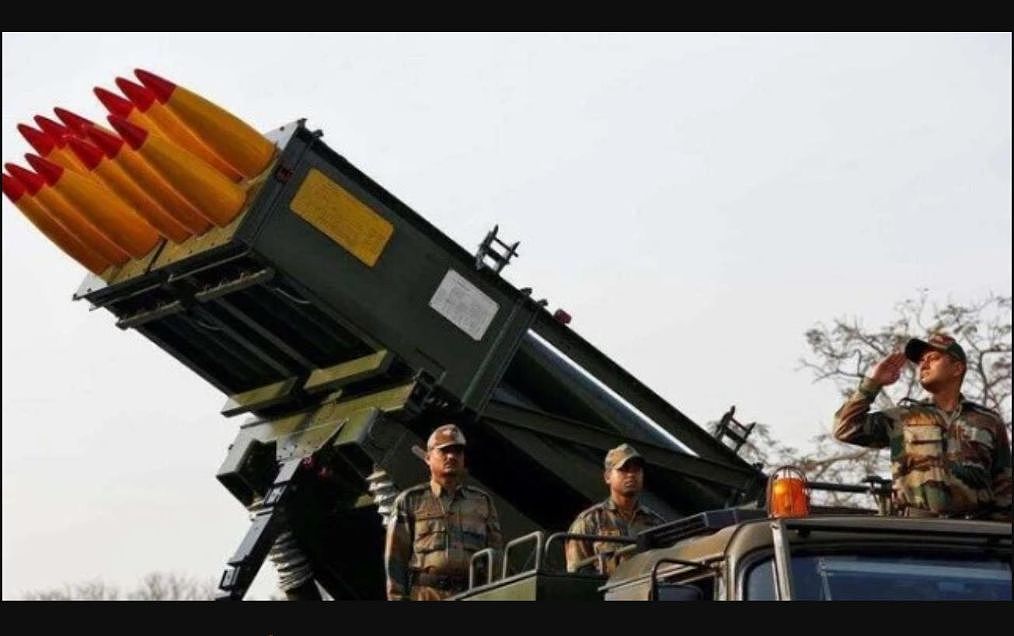 印度最高端远程火箭炮，一口气狂购了6个团，落后中国30年