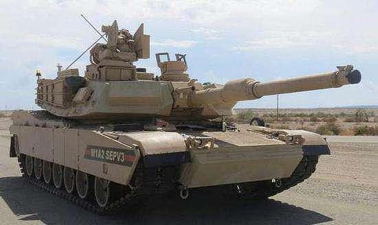 瞄准中国99A坦克？美军装备最新型M1A2，多项改进显著提高战斗力