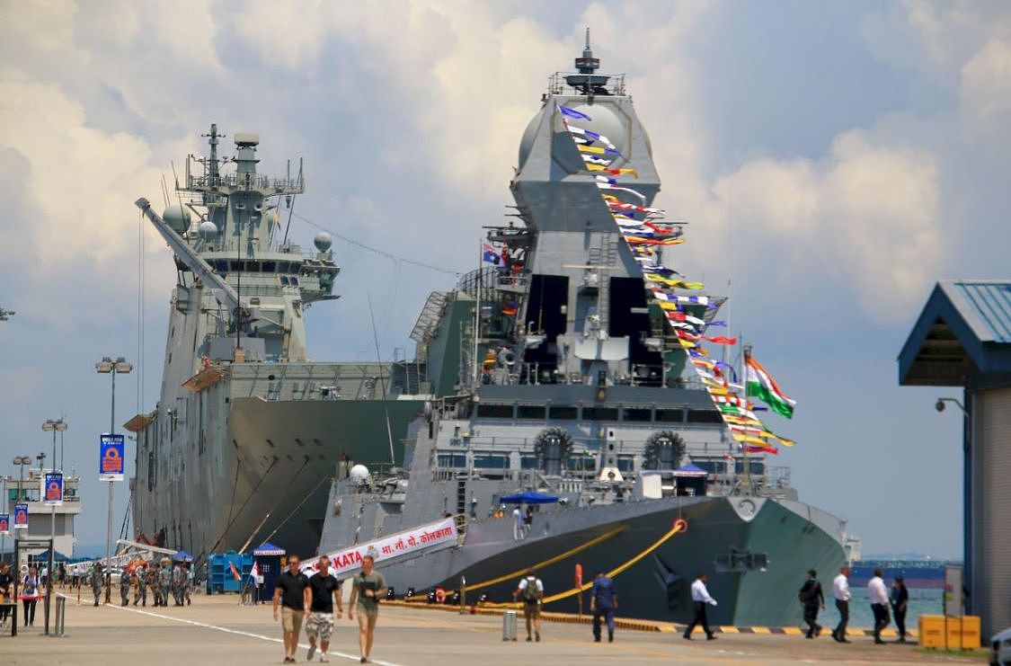 亚洲最强主力舰，印度P18万吨大驱，纸面性能超过了中国055