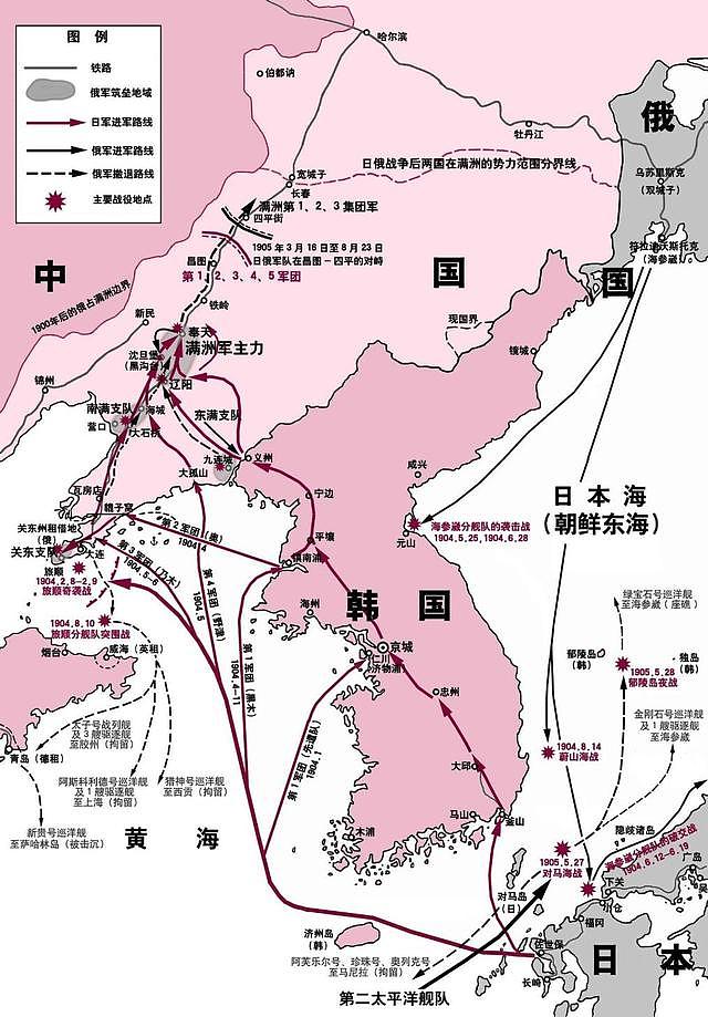 号称世界第三，让小日本吊打，俄国海军对马海峡惨败，舰队被全歼