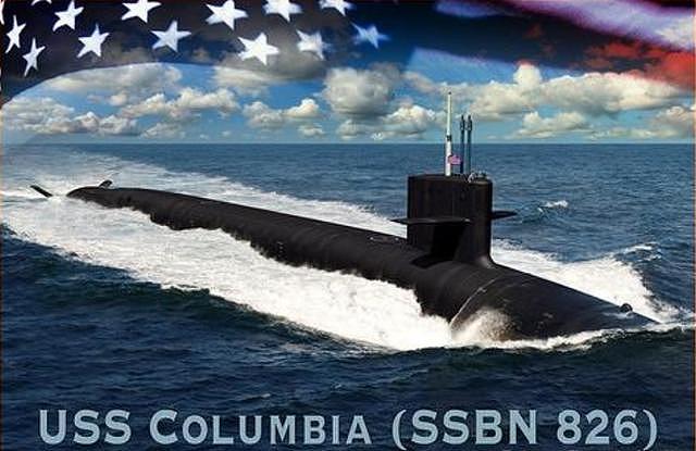 强敌大杀器！美国哥伦比亚级核潜艇快来了，中国096要加油