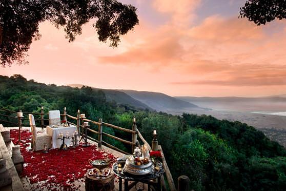 奢华之旅：非洲火山口旅店，能欣赏非洲的伊甸园，感受世界级美景