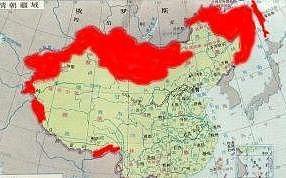 为什么唐朝鼎盛时期领土看着比清朝大，实则比清朝小很多？