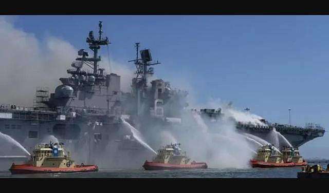 大火强军，小火怡情：美国航母10天内3次着火，打破了世界纪录