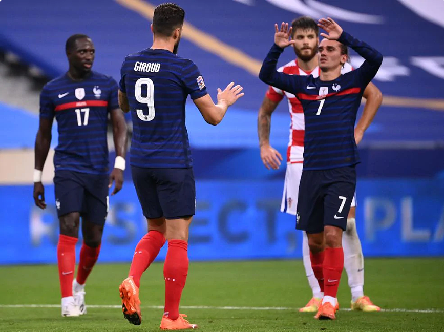 4-2，世界杯决赛重演！欧国联再现耻辱之战，法国队豪取2连胜